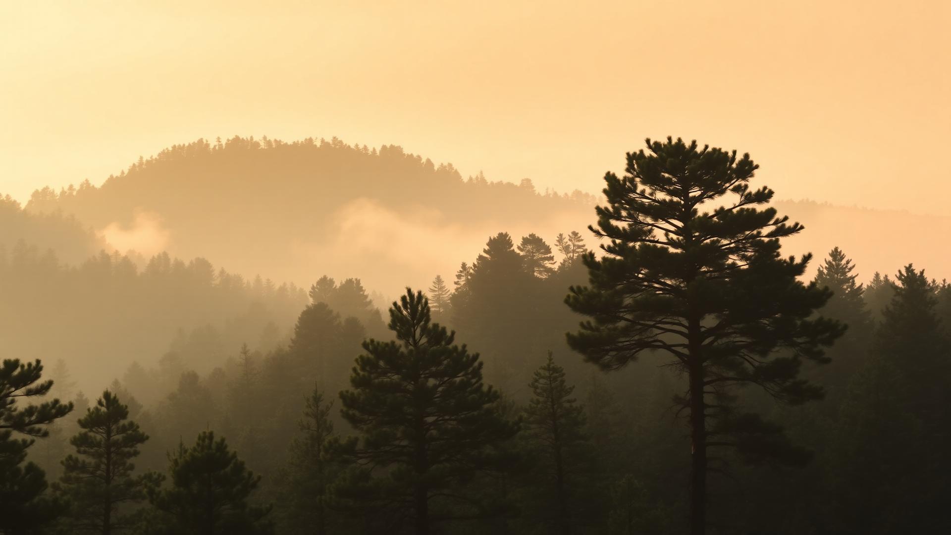Misty pine hills of Murree, Pakistan — bootcamp venue
